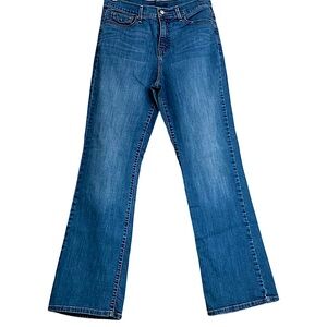 Levi’s 512 Women’s Bootcut Perfectly Slim Jeans Stretch Size 28 Western Boho